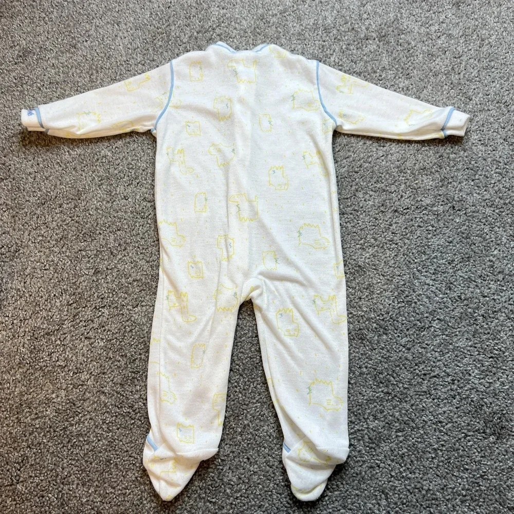 OshKosh B'gosh Baby Sleeper Footed Pajamas Dog Print 6-9 Months Pajama One Piece